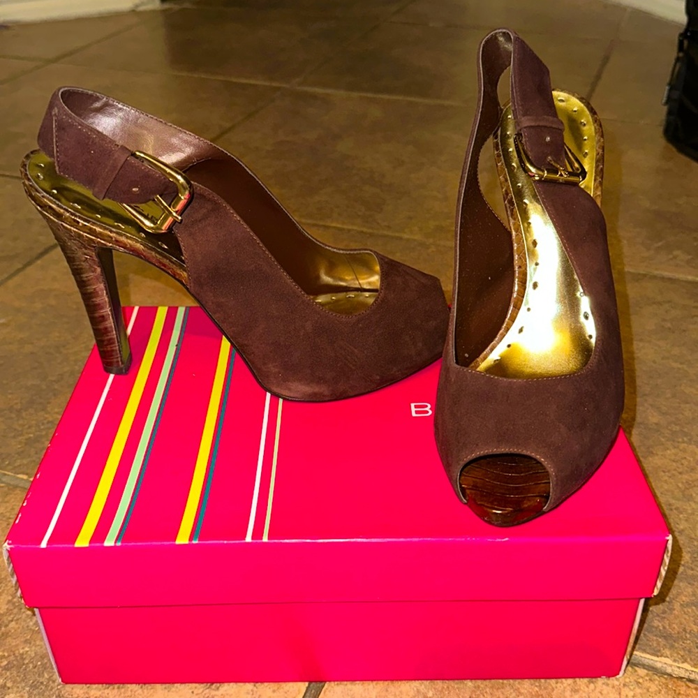 BCBGirls Suede BG-Fernando heels